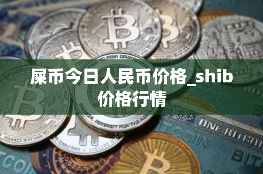 屎币今日人民币价格_shib价格行情