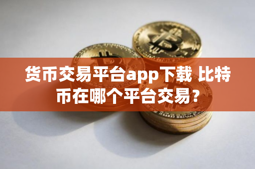 货币交易平台app下载 比特币在哪个平台交易？