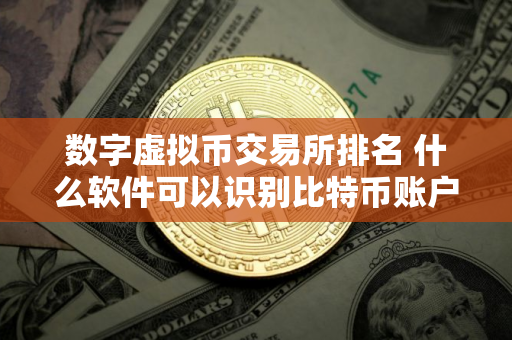 数字虚拟币交易所排名 什么软件可以识别比特币账户