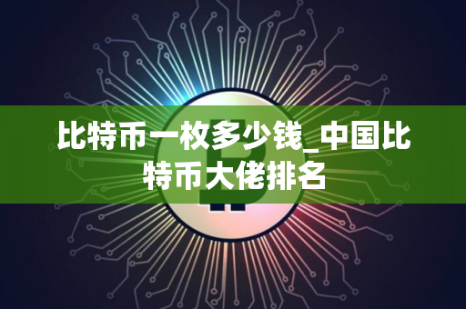 比特币一枚多少钱_中国比特币大佬排名