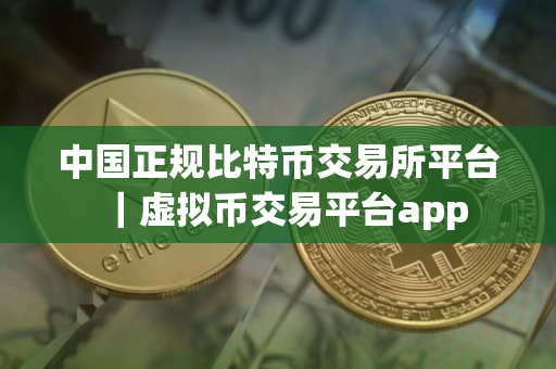 中国正规比特币交易所平台｜虚拟币交易平台app