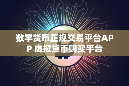 数字货币正规交易平台APP 虚拟货币购买平台