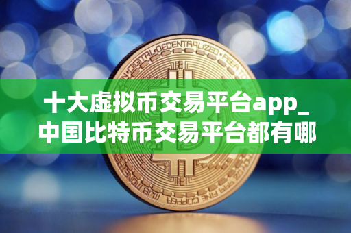 十大虚拟币交易平台app_中国比特币交易平台都有哪些
