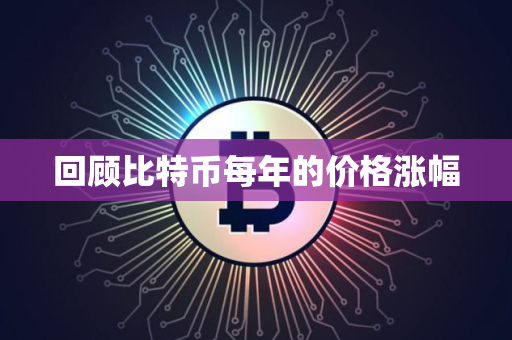 回顾比特币每年的价格涨幅