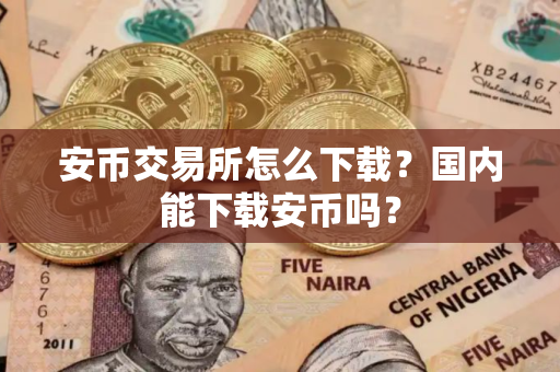 安币交易所怎么下载？国内能下载安币吗？