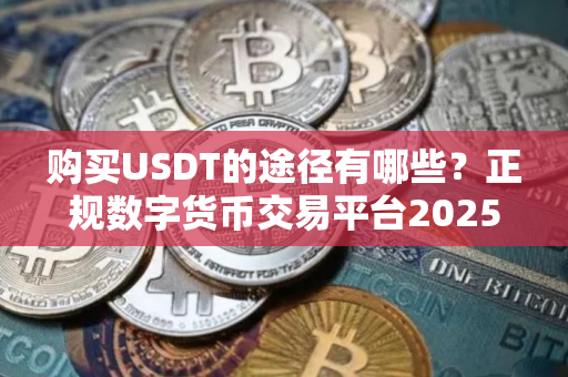 购买USDT的途径有哪些？正规数字货币交易平台2025