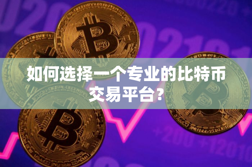 如何选择一个专业的比特币交易平台？