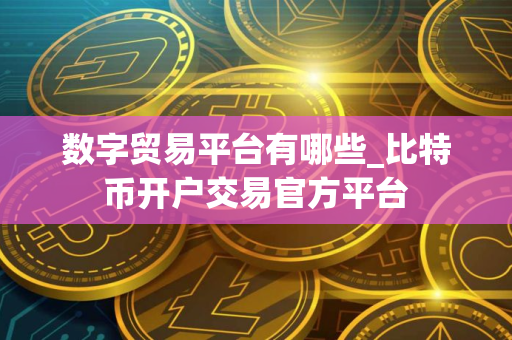 数字贸易平台有哪些_比特币开户交易官方平台