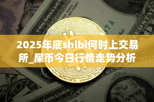 2025年底shibi何时上交易所_屎币今日行情走势分析