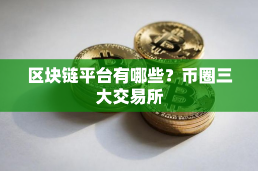 区块链平台有哪些？币圈三大交易所