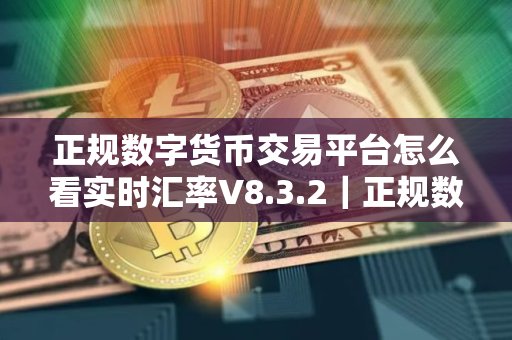 正规数字货币交易平台怎么看实时汇率V8.3.2｜正规数字货币交易平台怎么看实时汇率
