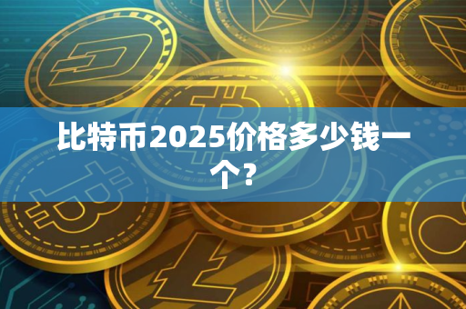 比特币2025价格多少钱一个？