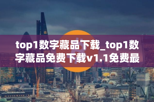 top1数字藏品下载_top1数字藏品免费下载v1.1免费最新版本下载