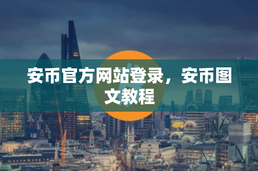 安币官方网站登录，安币图文教程