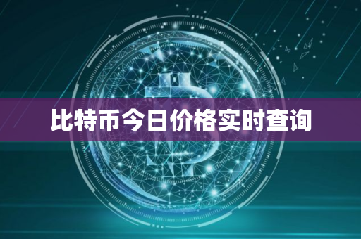 比特币今日价格实时查询
