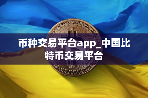 币种交易平台app_中国比特币交易平台