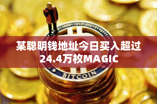 某聪明钱地址今日买入超过24.4万枚MAGIC