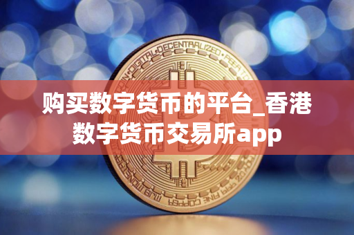 购买数字货币的平台_香港数字货币交易所app