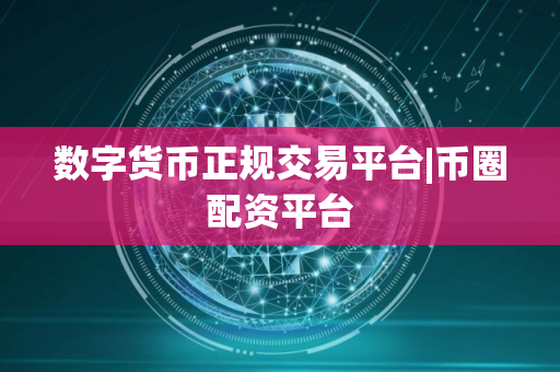 数字货币正规交易平台|币圈配资平台