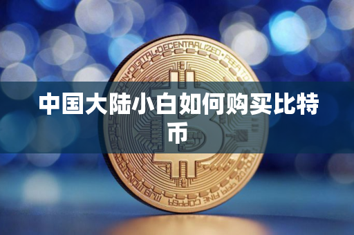 中国大陆小白如何购买比特币