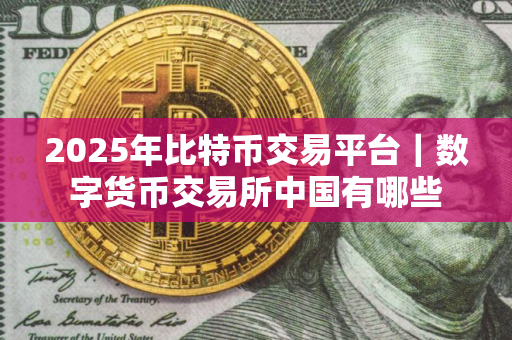 2025年比特币交易平台｜数字货币交易所中国有哪些