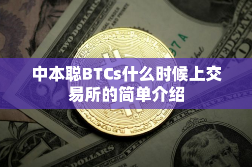 中本聪BTCs什么时候上交易所的简单介绍