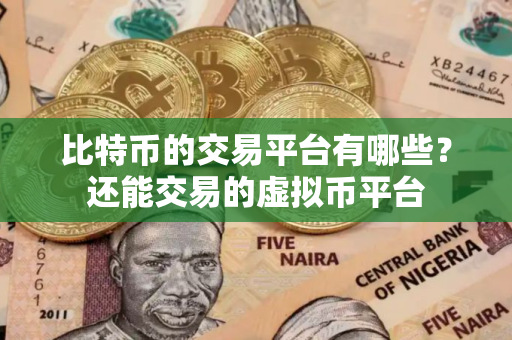 比特币的交易平台有哪些？还能交易的虚拟币平台