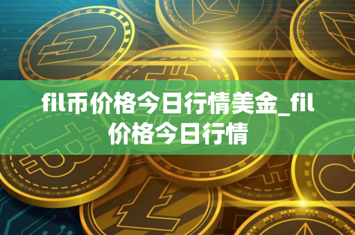 fil币价格今日行情美金_fil价格今日行情