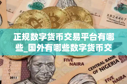 正规数字货币交易平台有哪些_国外有哪些数字货币交易平台 正规数字货币交易平台有哪些_国外有哪些数字货币交易平台