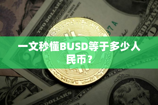 一文秒懂BUSD等于多少人民币？