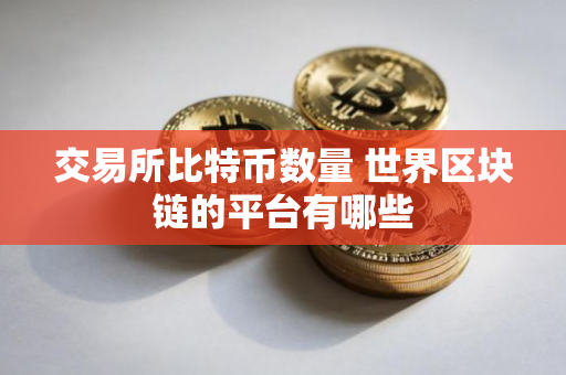 交易所比特币数量 世界区块链的平台有哪些