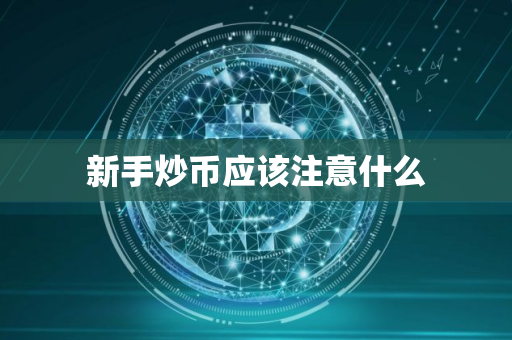 新手炒币应该注意什么
