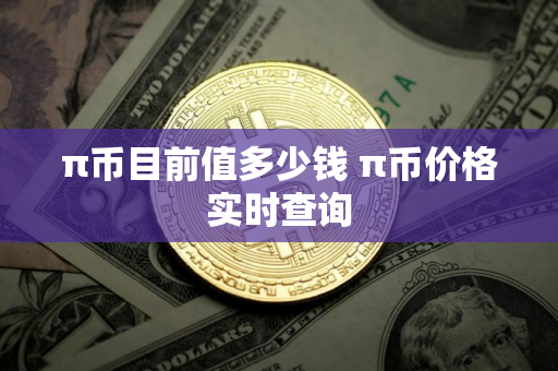 π币目前值多少钱 π币价格实时查询