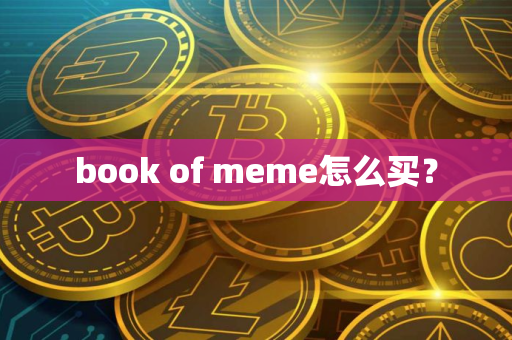 book of meme怎么买？
