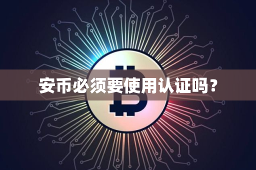 安币必须要使用认证吗？