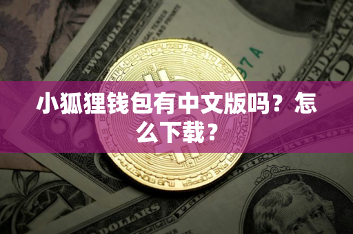 小狐狸钱包有中文版吗？怎么下载？