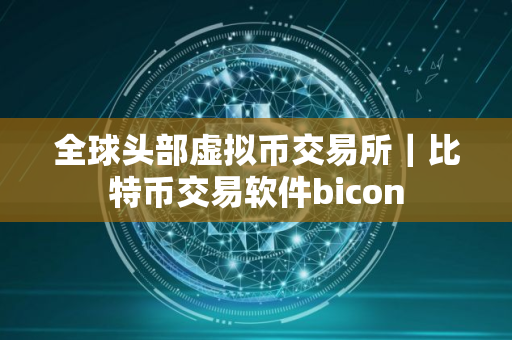 全球头部虚拟币交易所｜比特币交易软件bicon