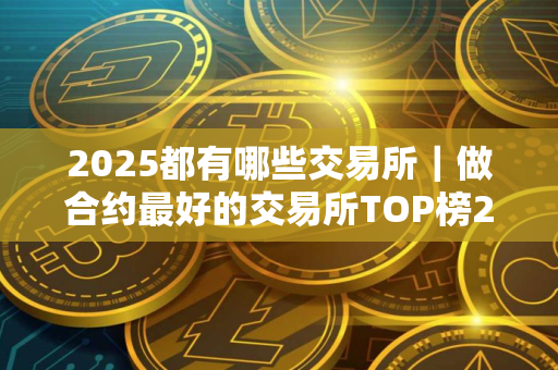 2025都有哪些交易所｜做合约最好的交易所TOP榜2025